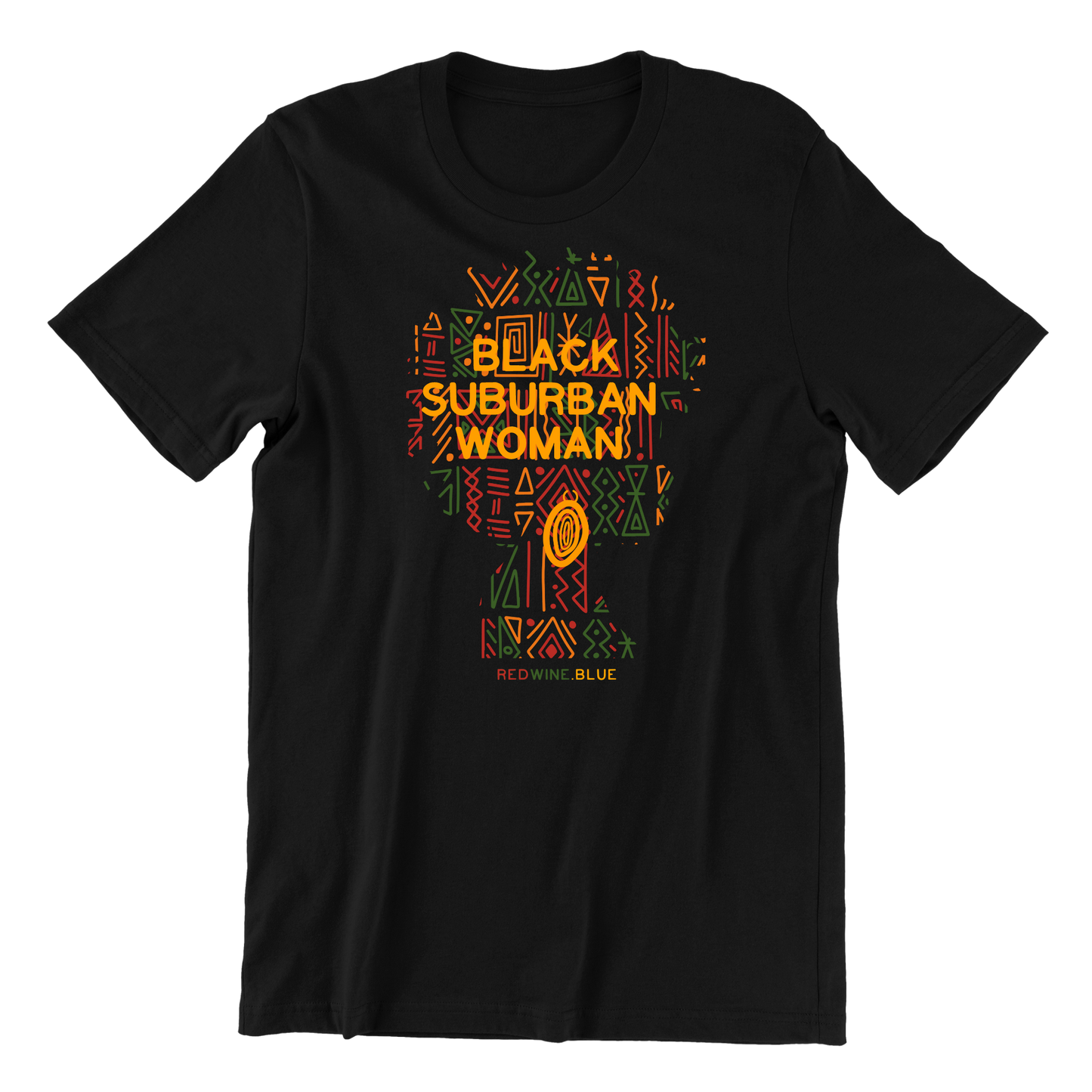 Black Suburban Woman T-Shirt