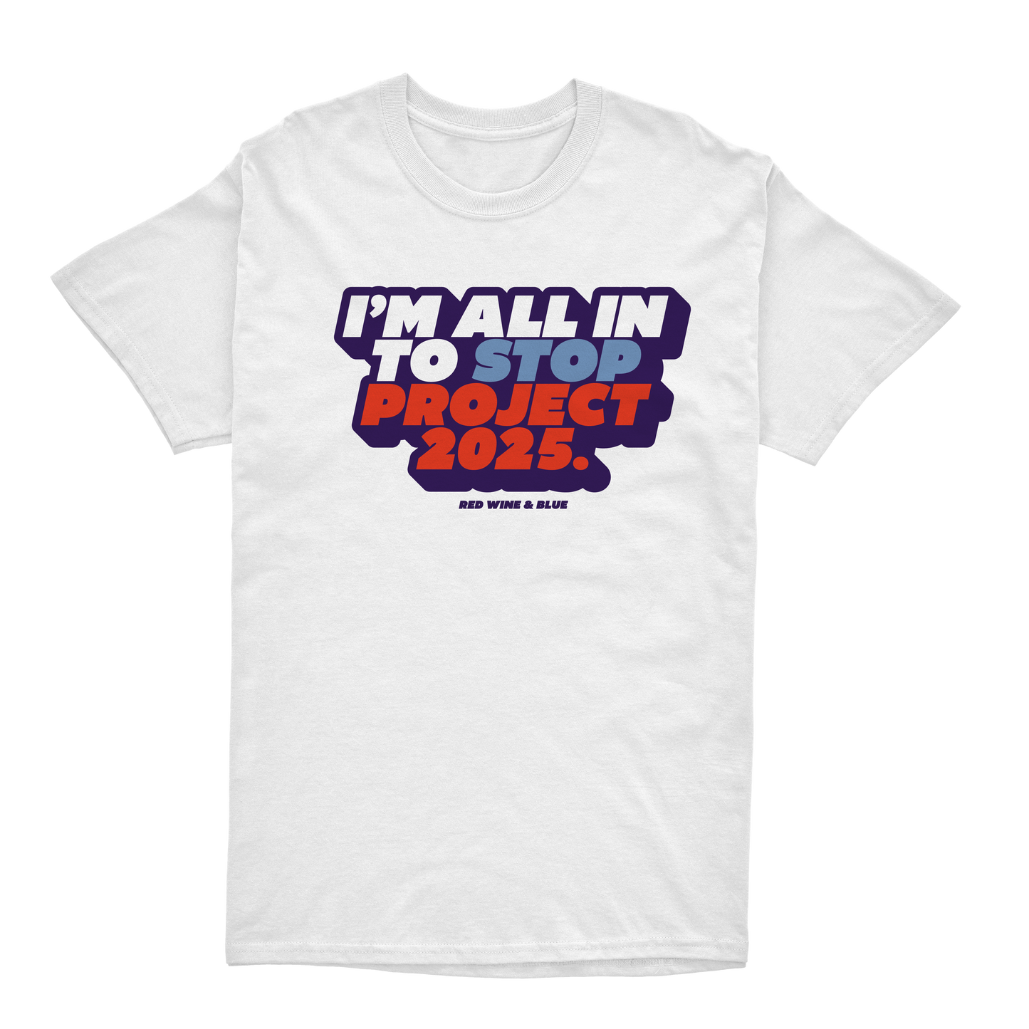 Stop Project 2025 T-Shirt