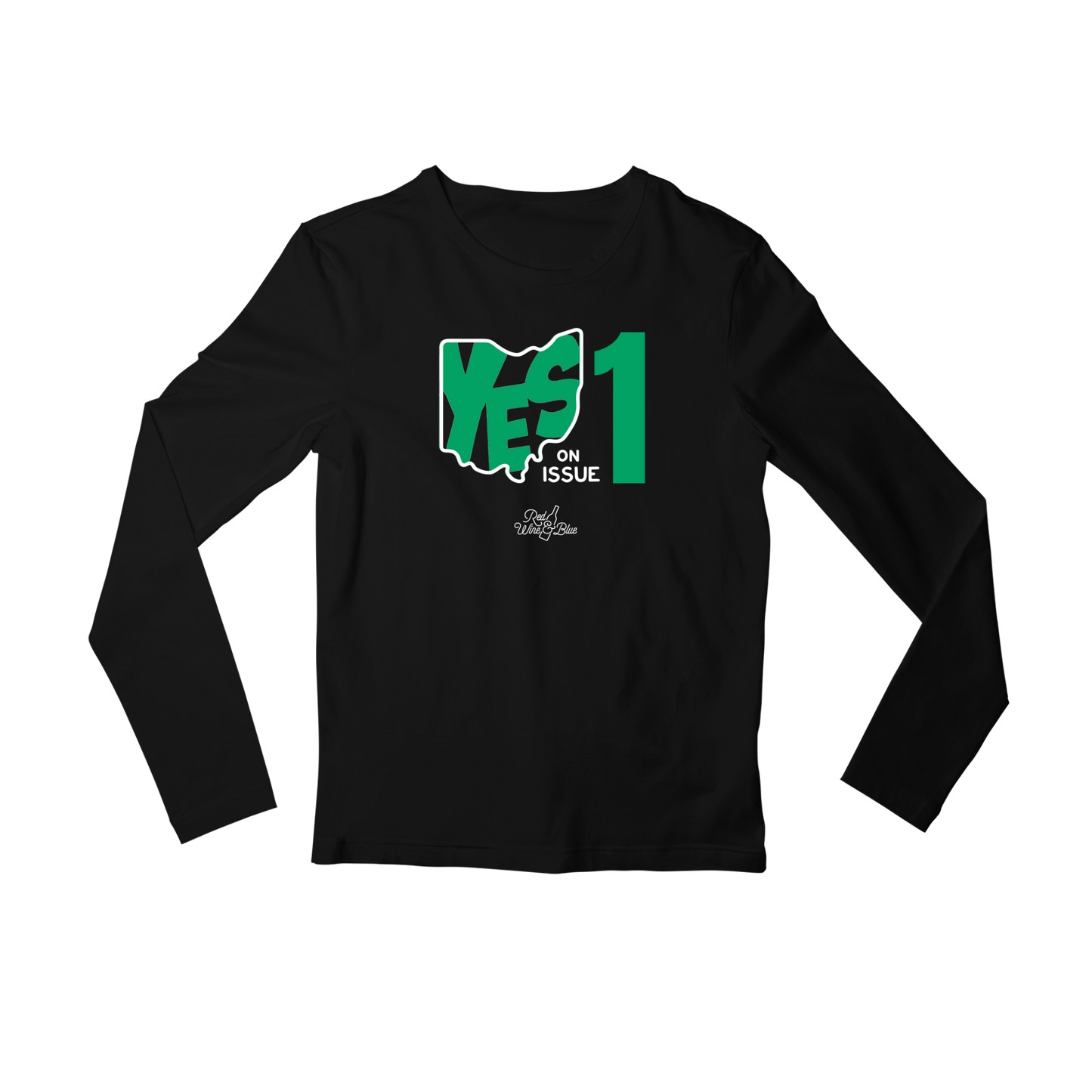 Yes on 1 Long Sleeve T-Shirt