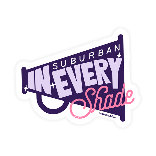 Suburban in Every Shade Sticker