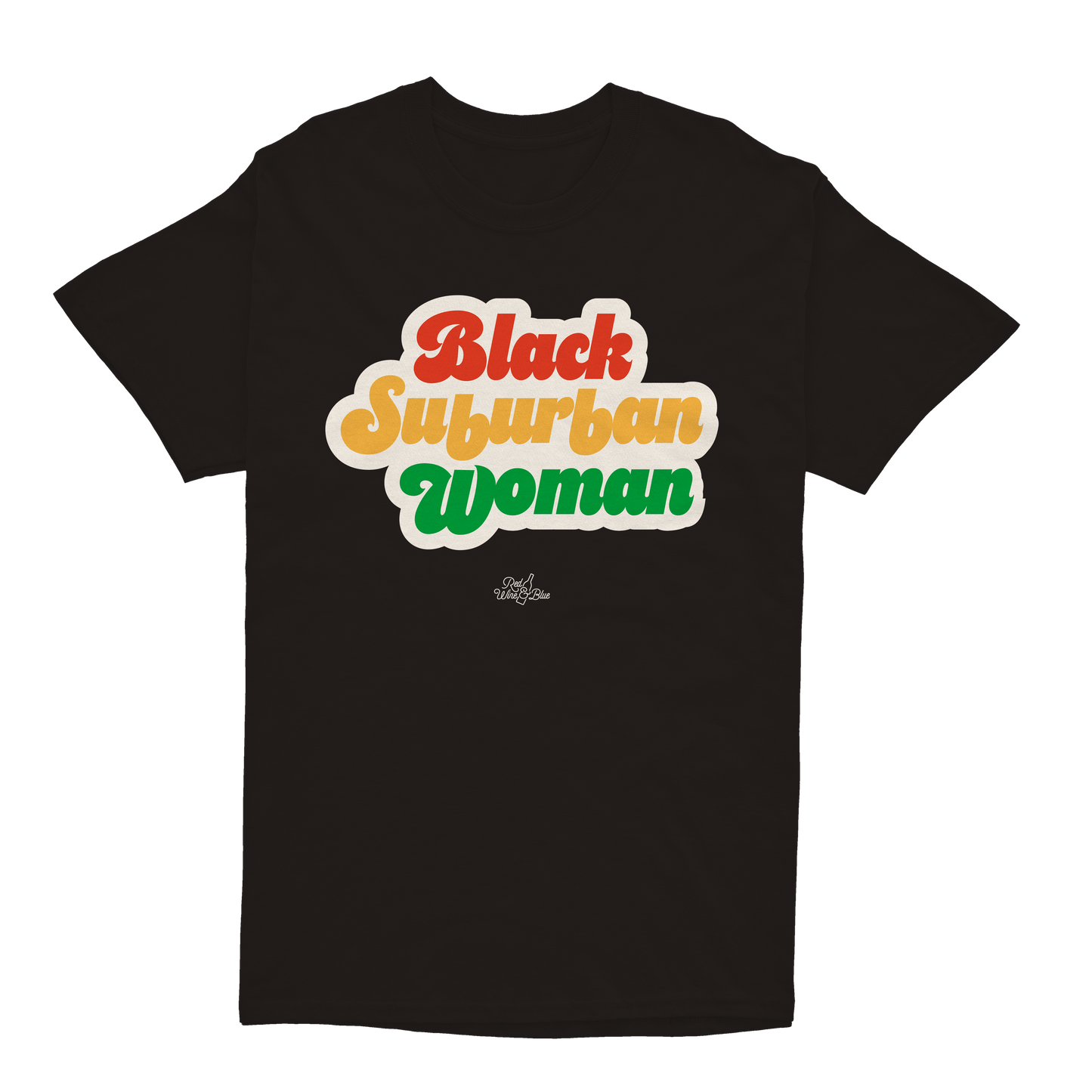 Black Suburban Woman T-Shirt