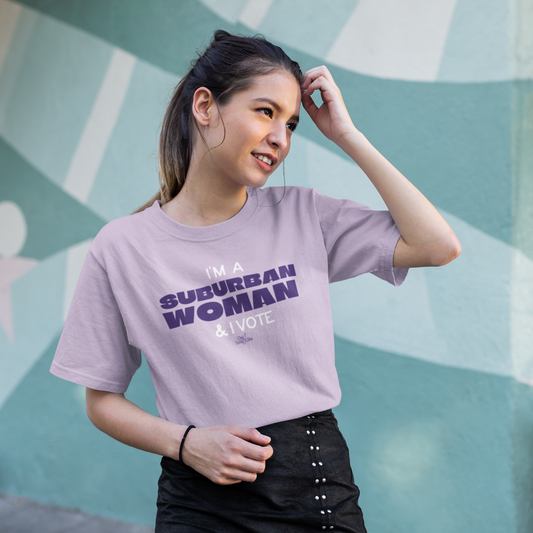 I'm a Suburban Woman & I Vote Boyfriend T-Shirt