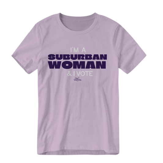 I'm a Suburban Woman & I Vote Boyfriend T-Shirt