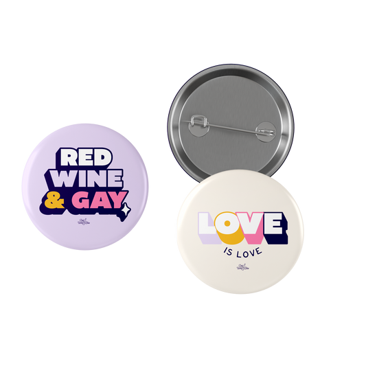 Pride Button 2-Pack