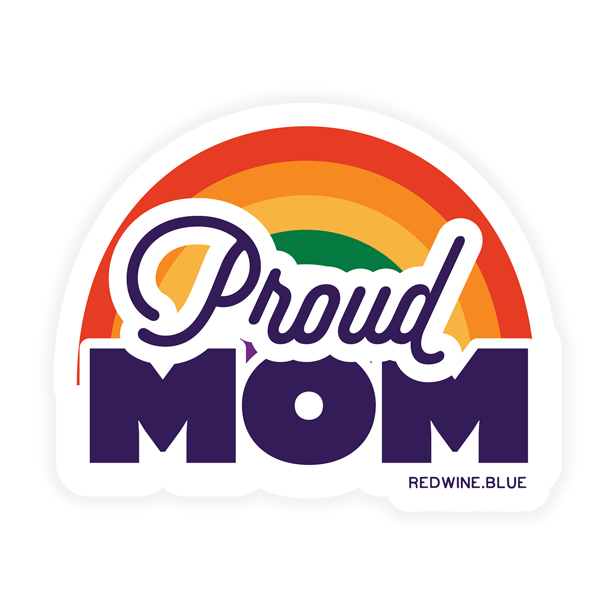 Proud Mom Pride Sticker