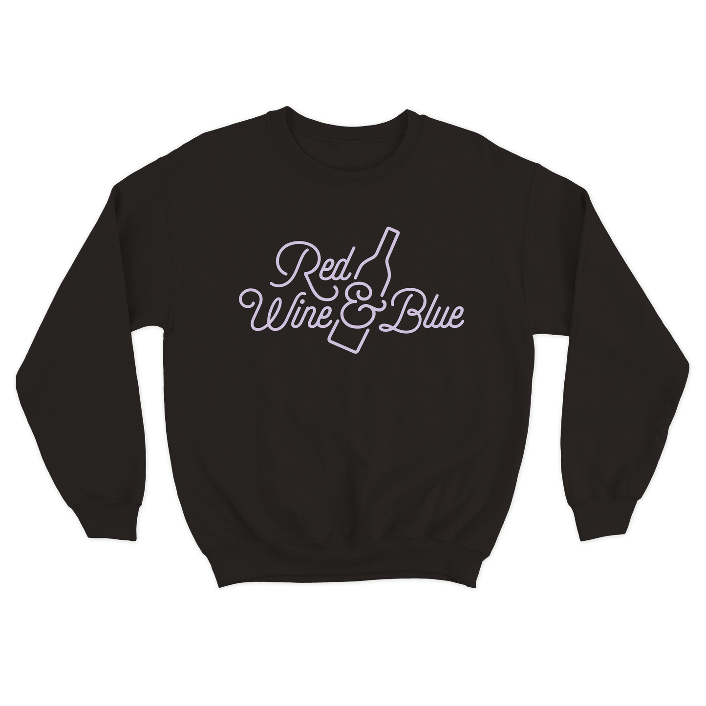 Red Wine and Blue Logo Sweatshirt