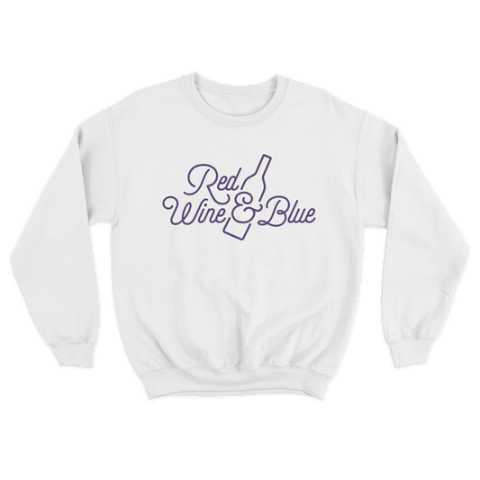 Red Wine and Blue Logo Sweatshirt