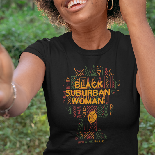 Black Suburban Woman T-Shirt